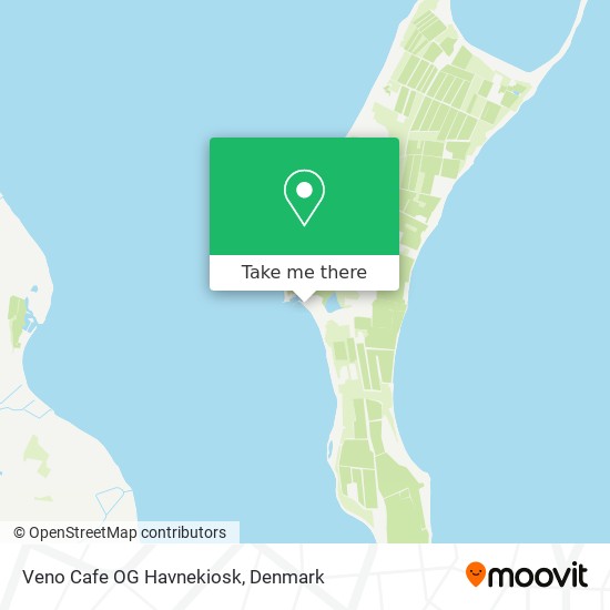 Veno Cafe OG Havnekiosk map