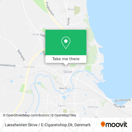 Læsehesten Skive / E-Cigaretshop.Dk map