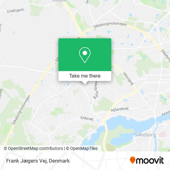 Frank Jægers Vej map