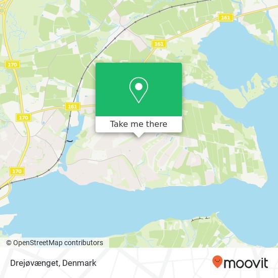 Drejøvænget map