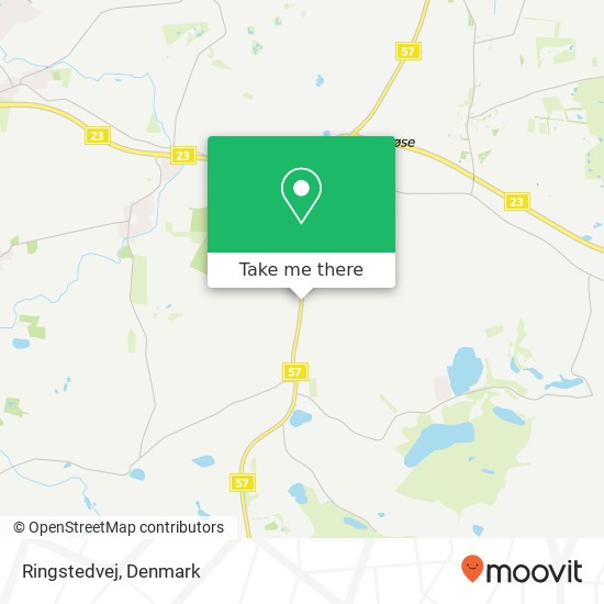 Ringstedvej map