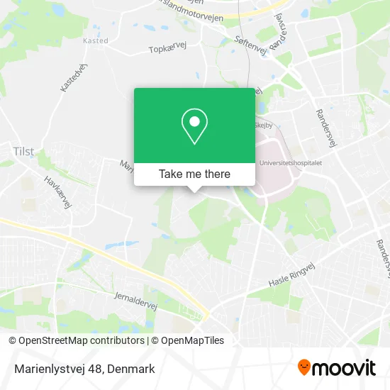 Marienlystvej 48 map