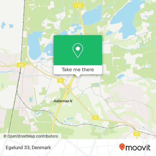 Egelund 33 map
