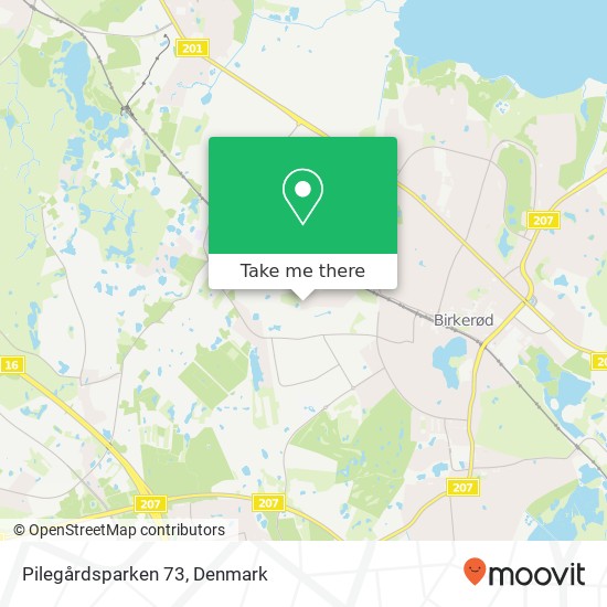 Pilegårdsparken 73 map