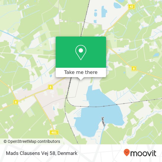 Mads Clausens Vej 58 map