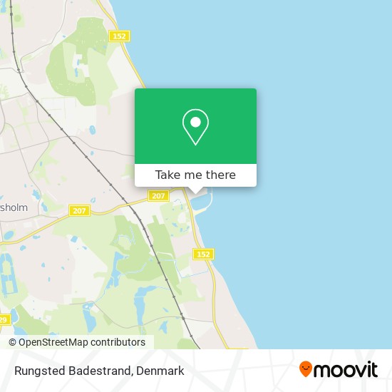 Rungsted Badestrand map