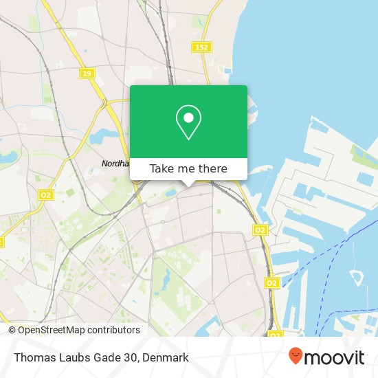 Thomas Laubs Gade 30 map