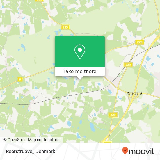 Reerstrupvej map