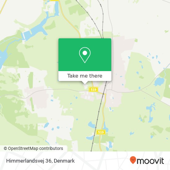 Himmerlandsvej 36 map