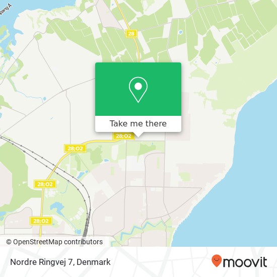 Nordre Ringvej 7 map