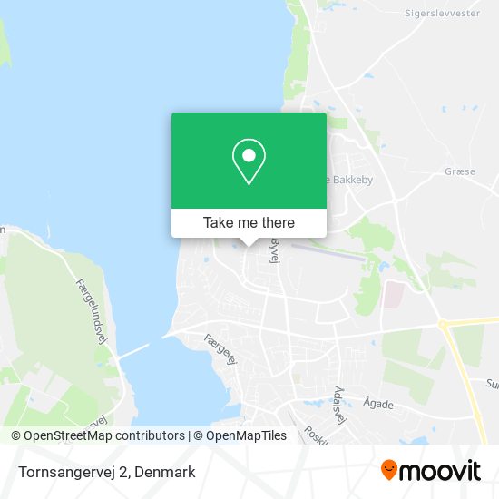 Tornsangervej 2 map