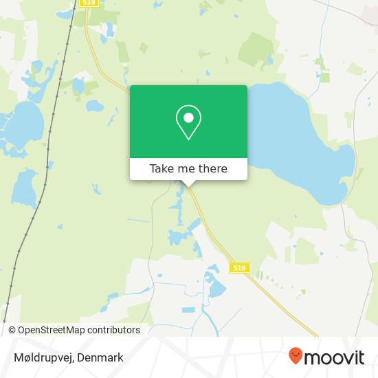 Møldrupvej map