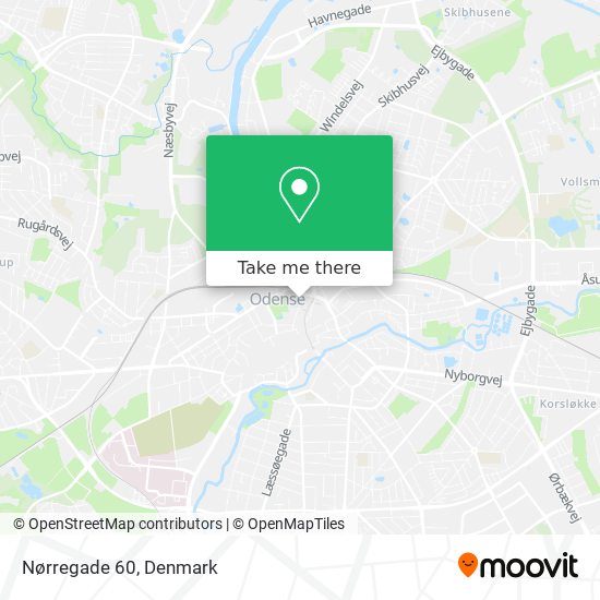 Nørregade 60 map
