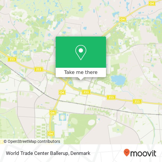 World Trade Center Ballerup map