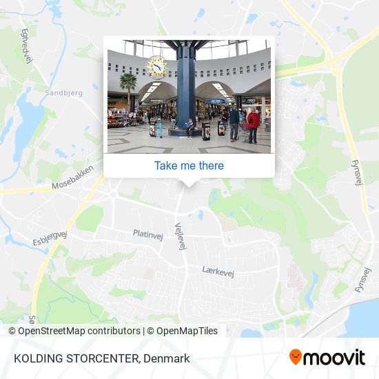 KOLDING STORCENTER map