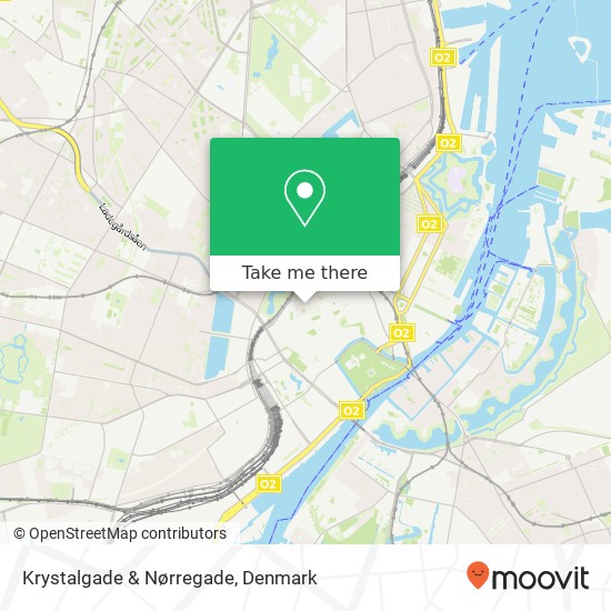 Krystalgade & Nørregade map