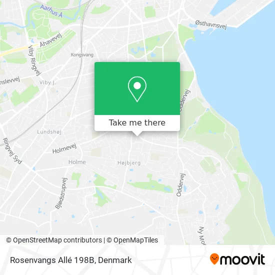 Rosenvangs Allé 198B map