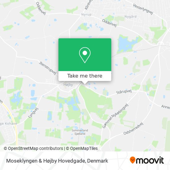 Moseklyngen & Højby Hovedgade map