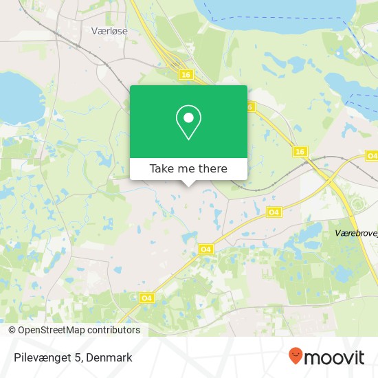 Pilevænget 5 map