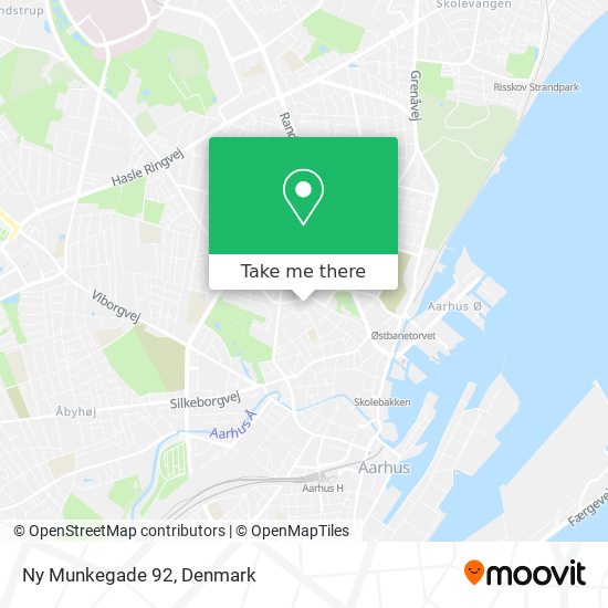 Ny Munkegade 92 map