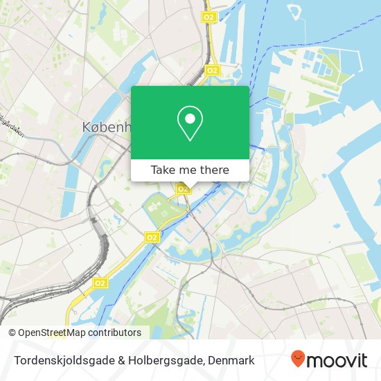 Tordenskjoldsgade & Holbergsgade map