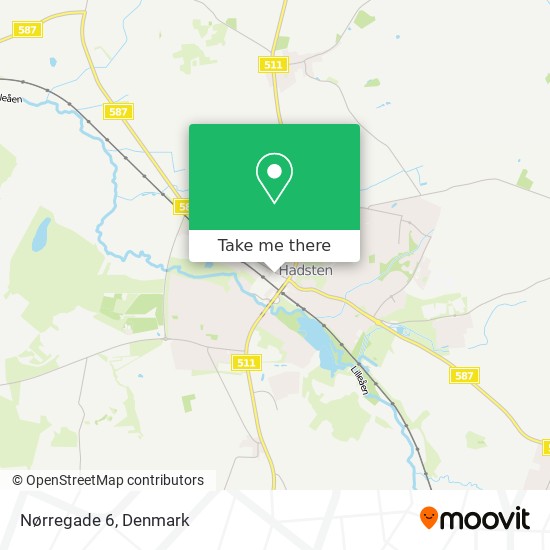 Nørregade 6 map