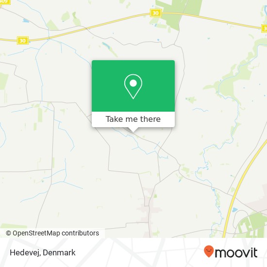 Hedevej map