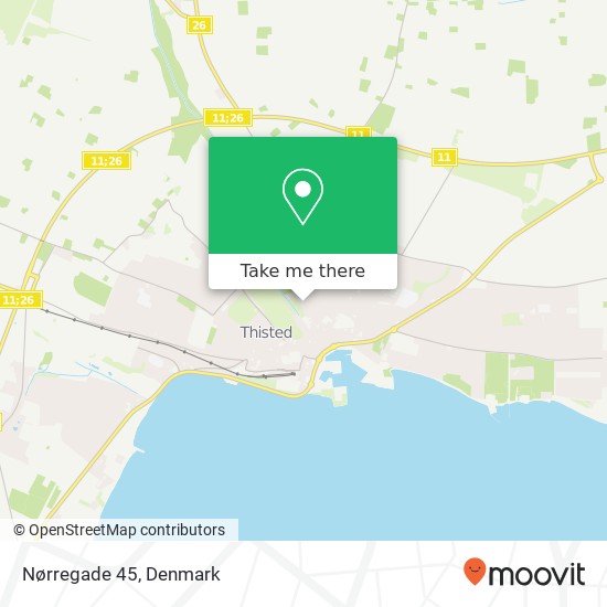 Nørregade 45 map