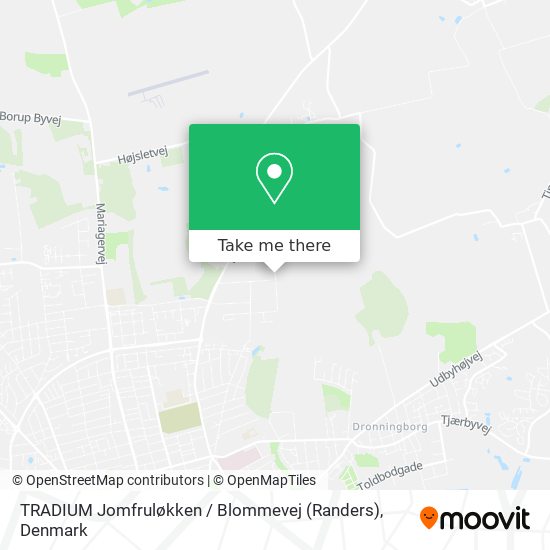 TRADIUM Jomfruløkken / Blommevej (Randers) map