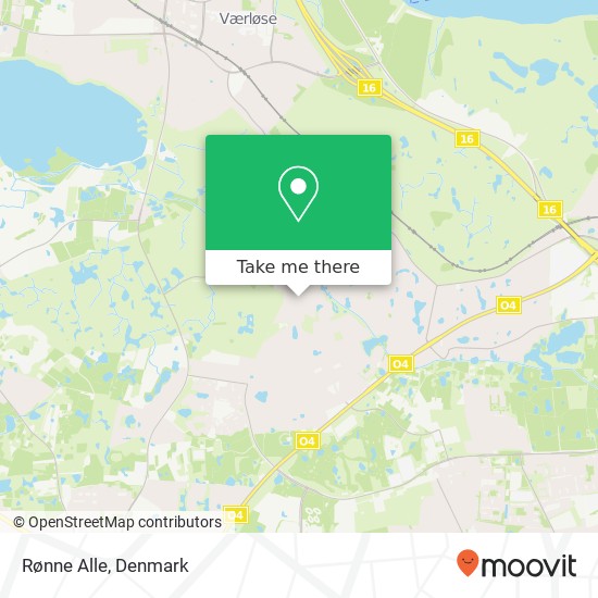 Rønne Alle map