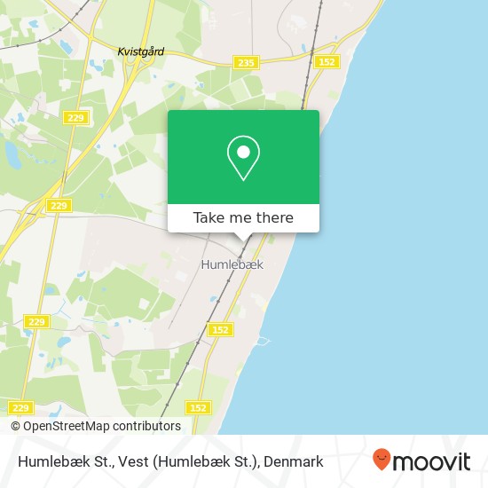 Humlebæk St., Vest map