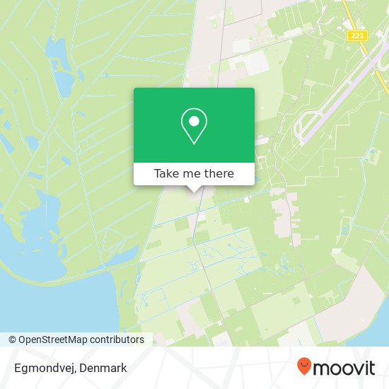 Egmondvej map