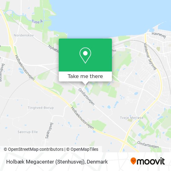 Holbæk Megacenter (Stenhusvej) map