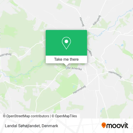 Landal Søhøjlandet map