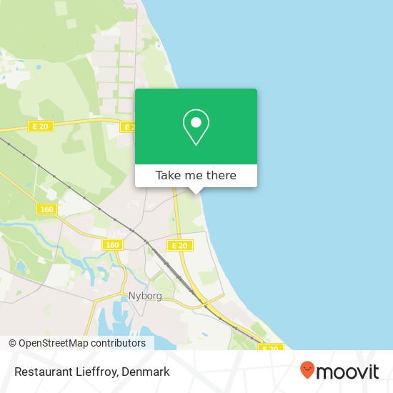 Restaurant Lieffroy map