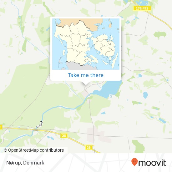 Nørup map