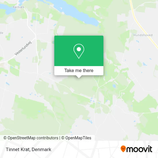 Tinnet Krat map