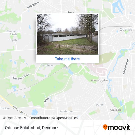 Odense Friluftsbad map