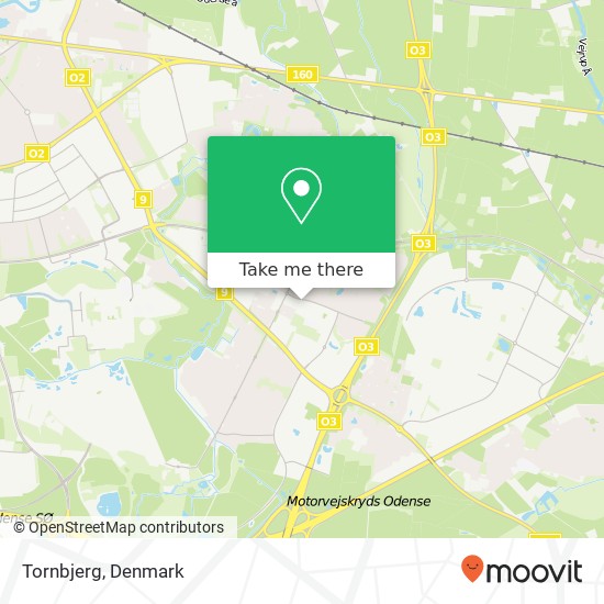 Tornbjerg map