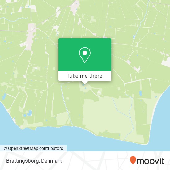 Brattingsborg map