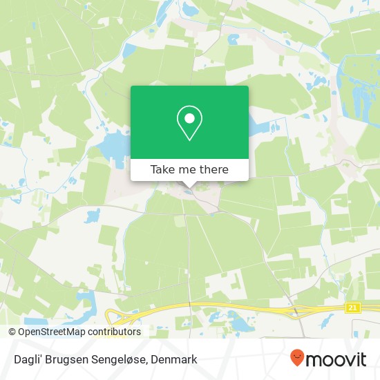 Dagli' Brugsen Sengeløse map