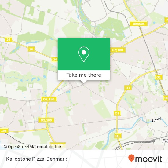 Kallostone Pizza map