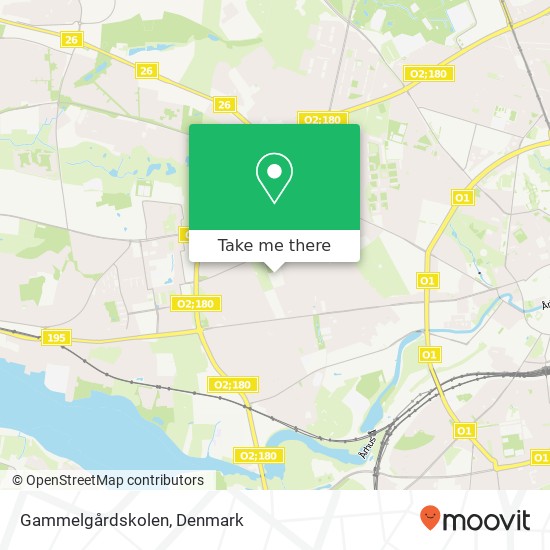 Gammelgårdskolen map