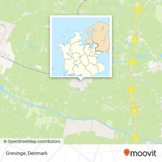 Grevinge map