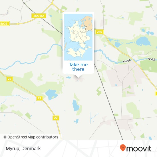 Myrup map