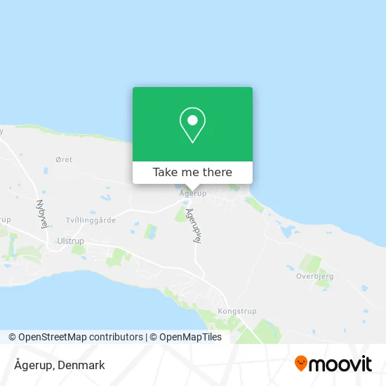 Ågerup map