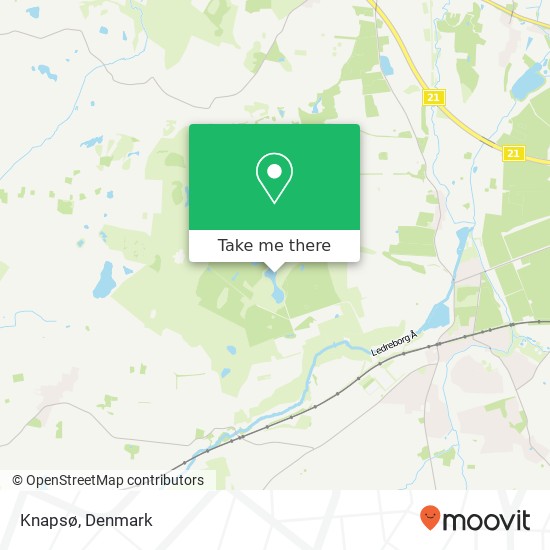 Knapsø map