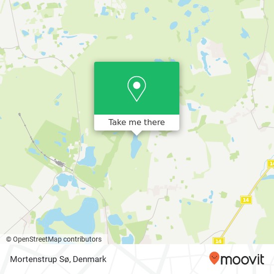 Mortenstrup Sø map