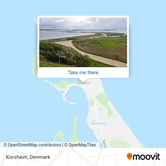 Korshavn map