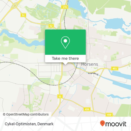 Cykel-Optimisten map